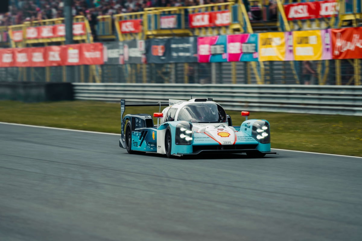 Forze Hydrogen Racing Team car racing